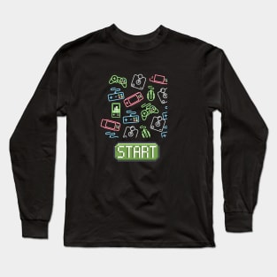 start the game Long Sleeve T-Shirt